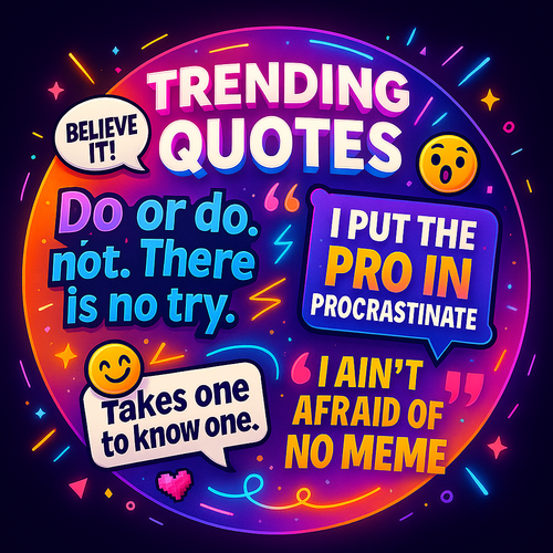 Memes & Quotes Oversized