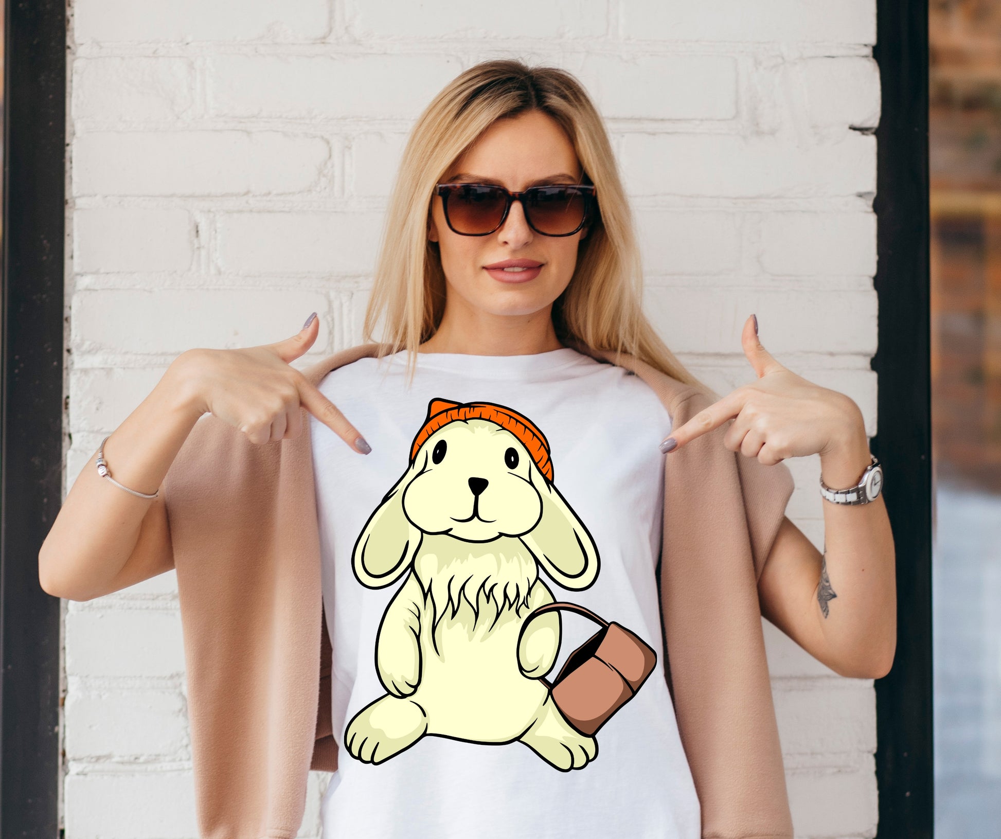Capybara Chillin' Tee – Unisex Oversized Fit