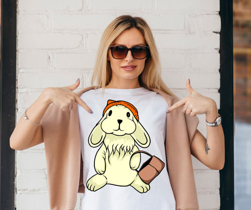 Capybara Chillin' Tee – Unisex Oversized Fit