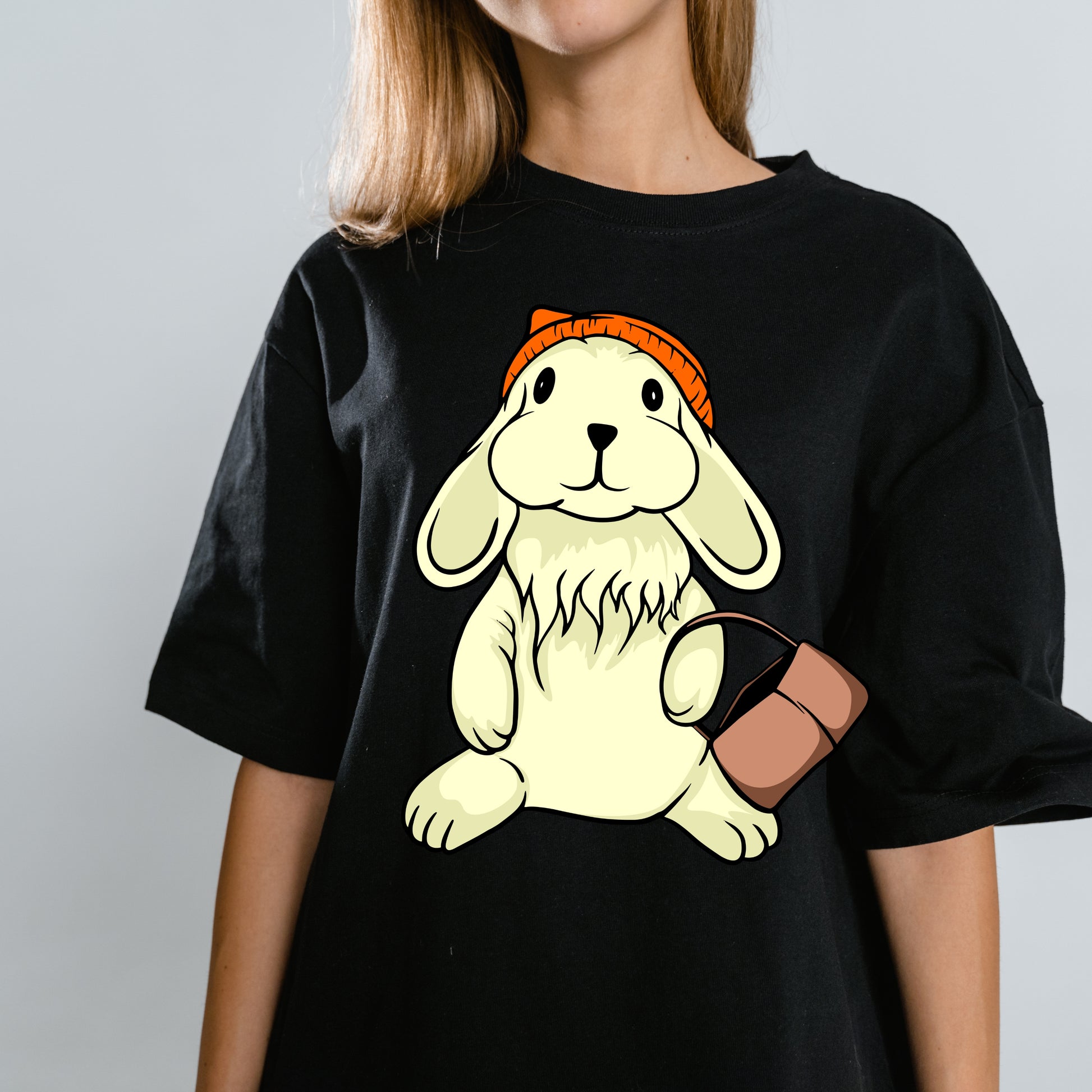 Capybara Chillin' Tee – Unisex Oversized Fit