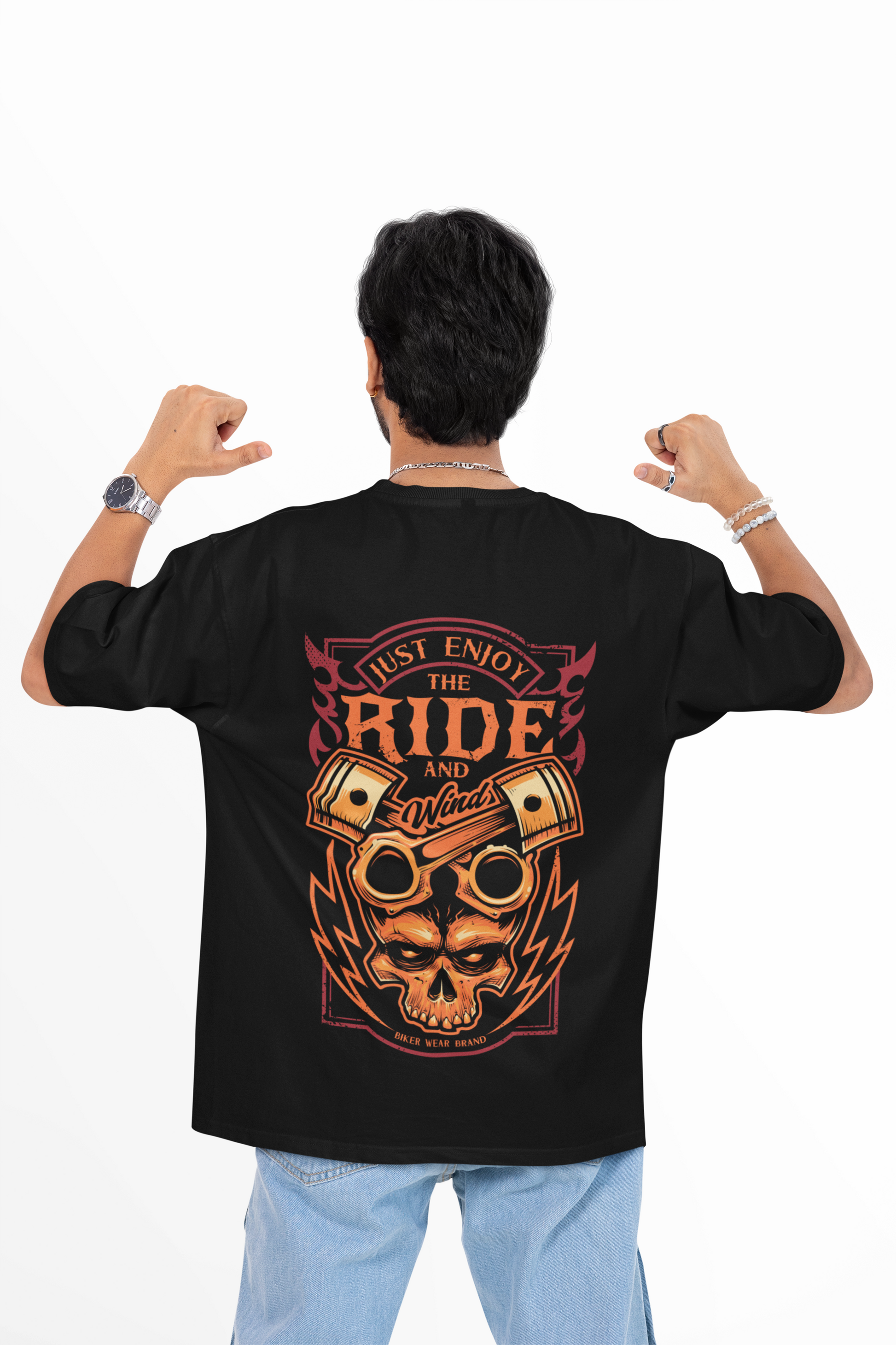 The Ride Oversized Graphic T-Shirt | Andazify